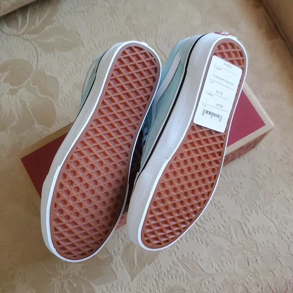 Vans Old School VR3 Shoe/Theory Canal Blue - Picture 8 of 15